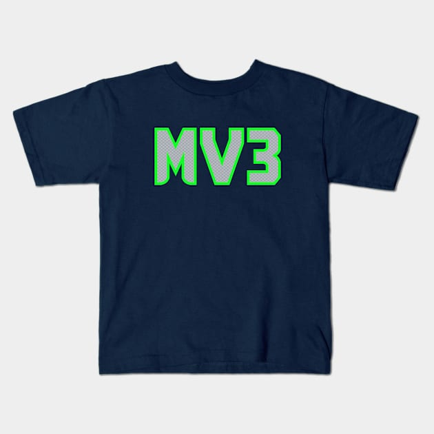 MV3 - Navy Kids T-Shirt by KFig21